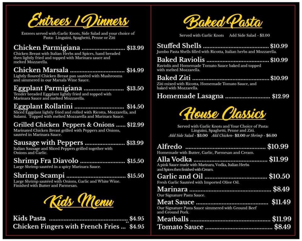 Danny's Authentic NY Pizza Menu image 3
